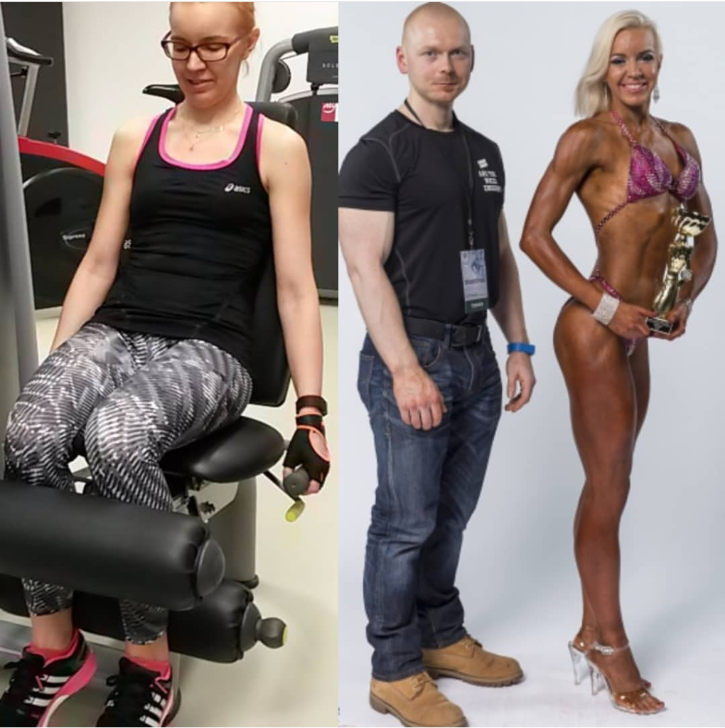 Personaaltreeneriga bikiini fitnessi vormi